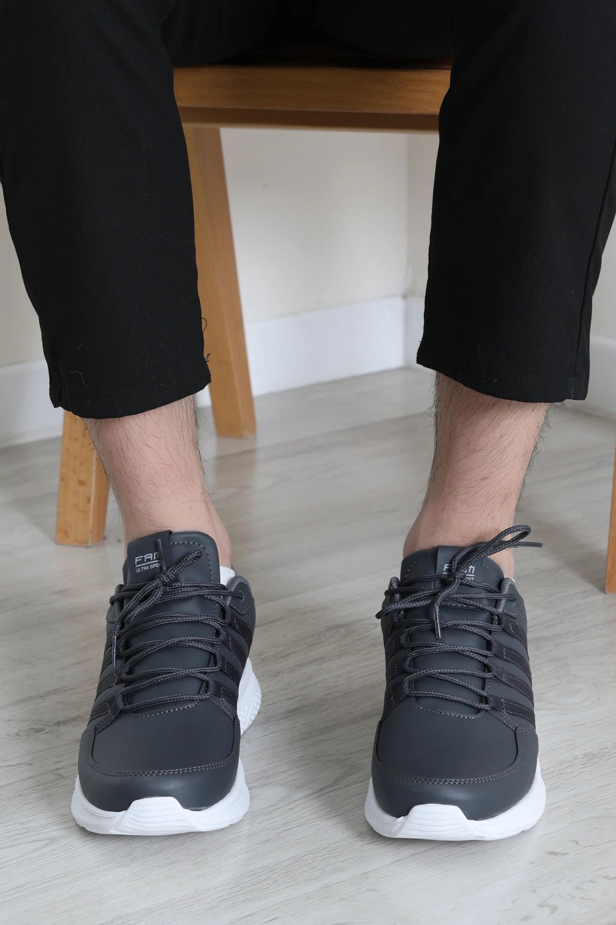 Erkek Spor Ayakkabısı Füme
