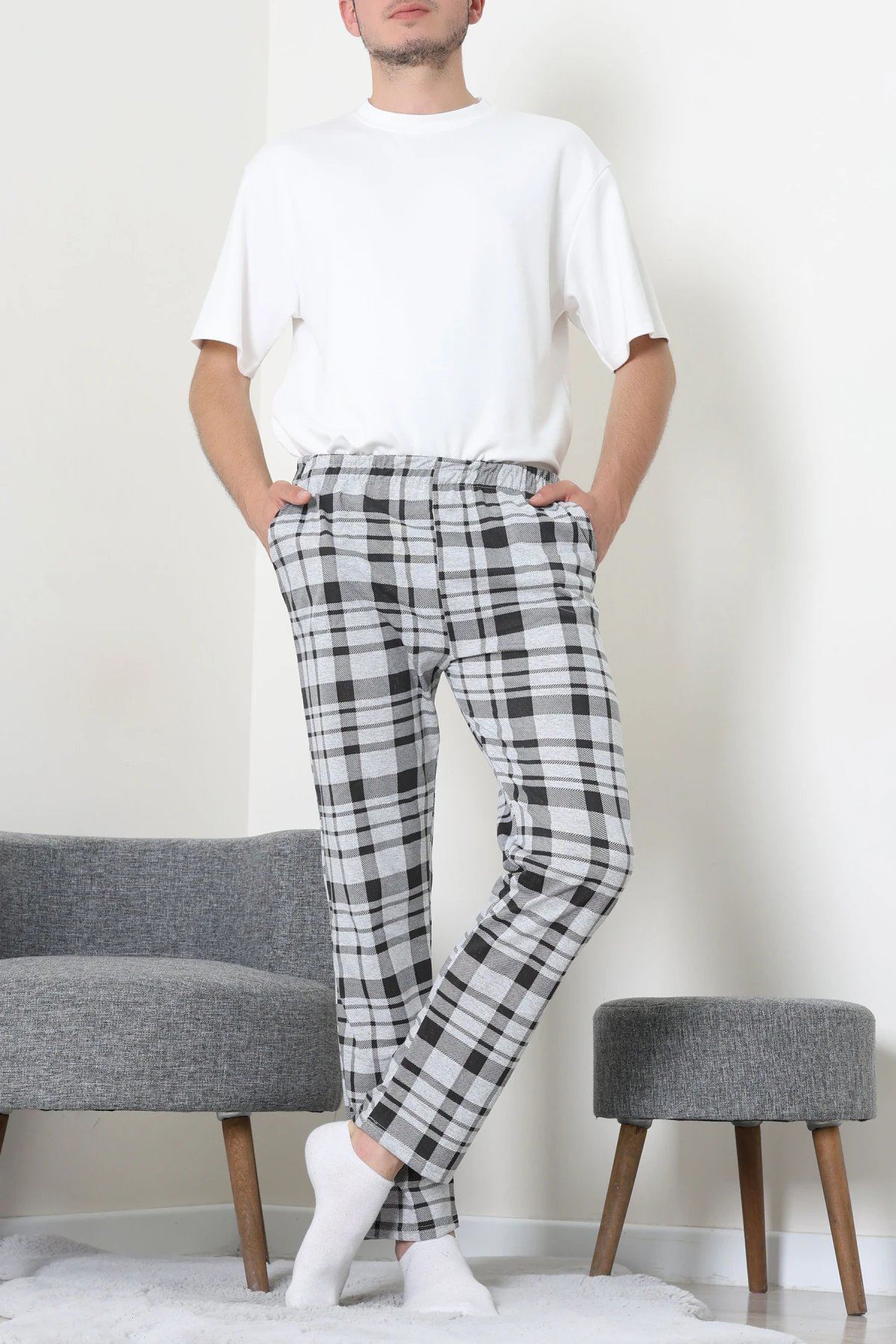 Süprem Cepli Erkek Pijama Grisiyah
